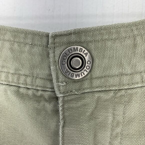 Columbia Mens 34x9 Shorts Cargo Utility Outdoor Norm Gorpcore Hiking Omni Shield - Picture 2 of 7